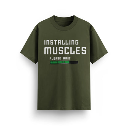 Instalando Musculos - Playera